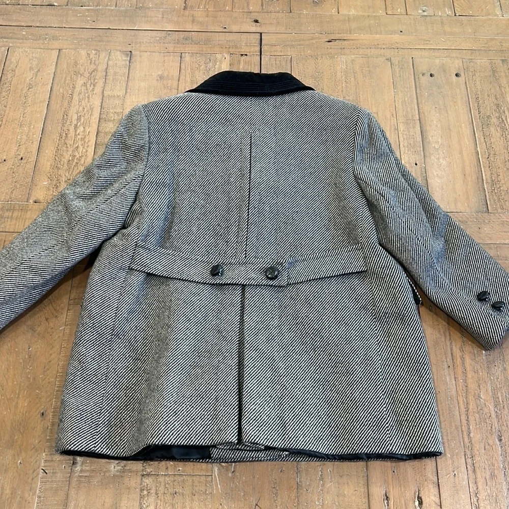 Fieldston vintage wool pea coat and pants set